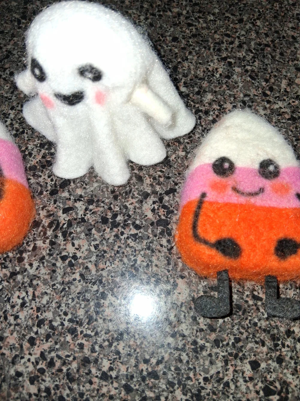 Target White Plush Ghost with Pink Cheeks Halloween Decor